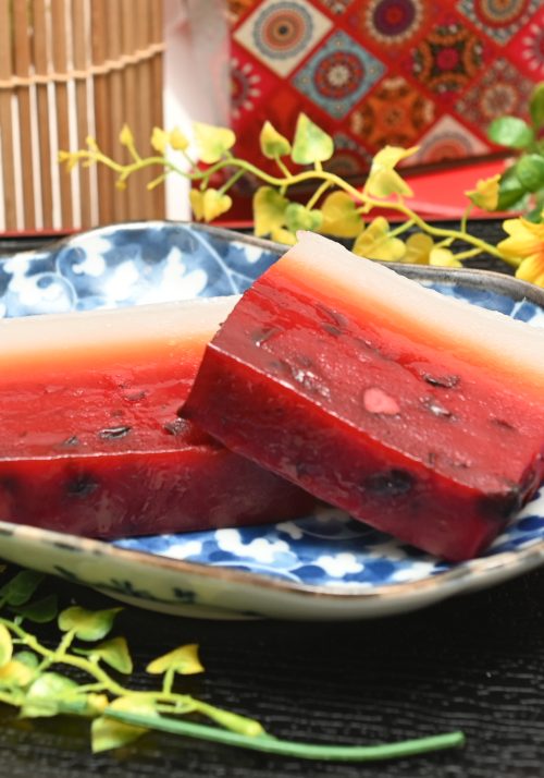 Red Bean Kueh Lapis Sagu